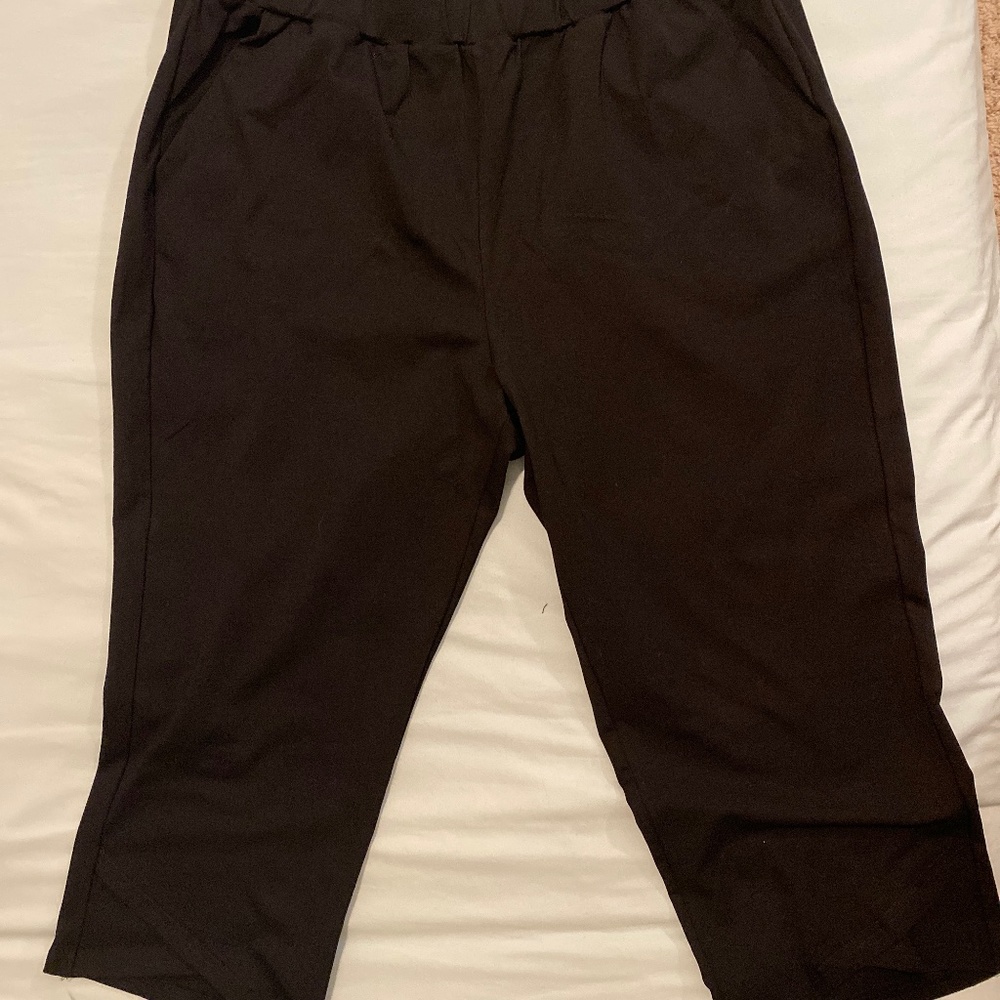 Pant knit crop x Hem